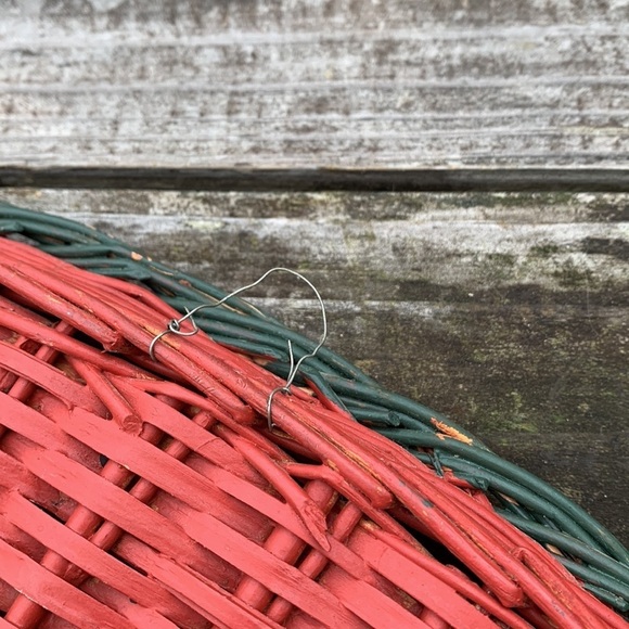Watermelon Wicker Serving Tray - Picture 5 of 8